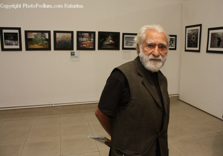 People, Person, Human, Art, Art Gallery, Senior Citizen, Modern Art
