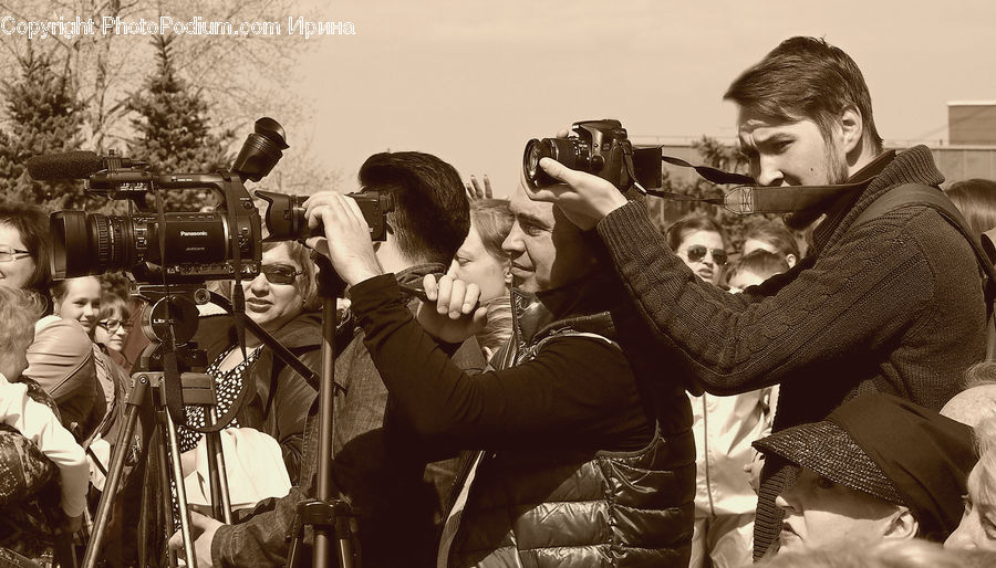 People, Person, Human, Photographer, Camera, Electronics, Crowd