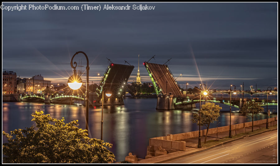 Bridge, Boardwalk, Deck, Path, Sidewalk, Walkway, City
