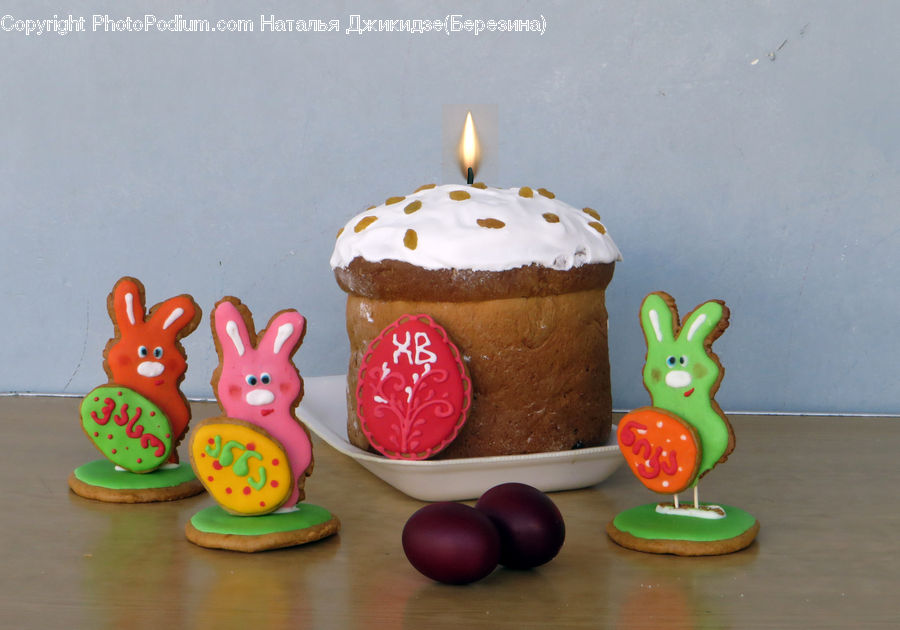 Cookie, Food, Cake, Dessert, Cream, Creme, Cupcake