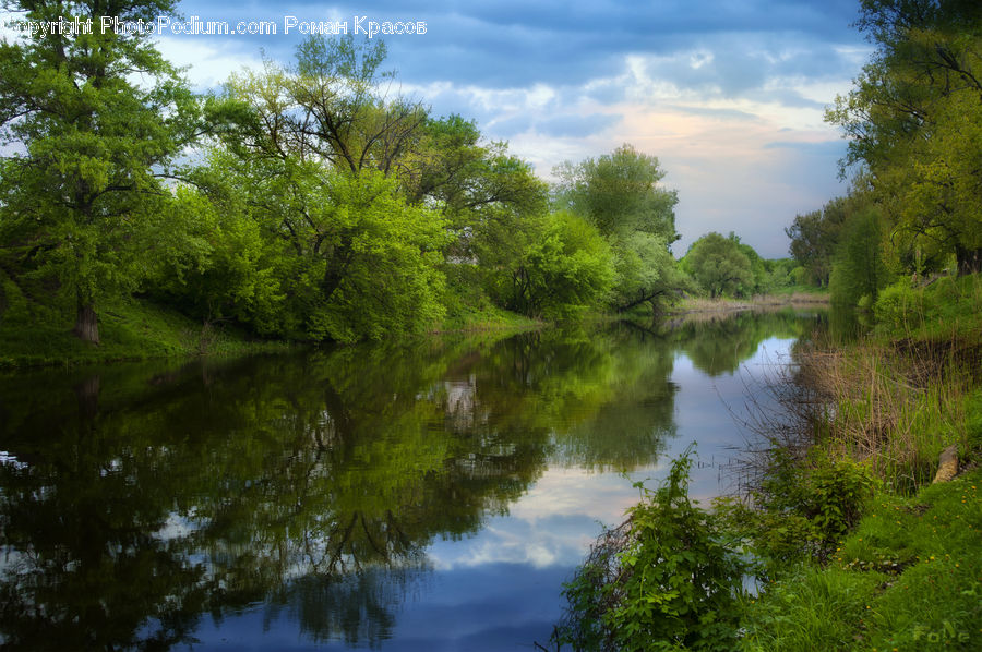 Outdoors, River, Water, Canal, Landscape, Nature, Scenery