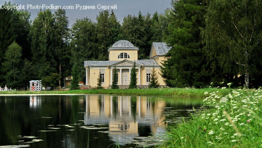 Gazebo, Architecture, Dome, Building, Cottage, Housing, Villa