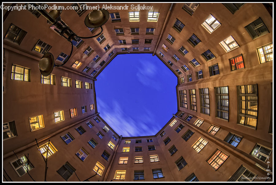 Building, Housing, City, High Rise, Apartment Building, Lighting, Apartment
