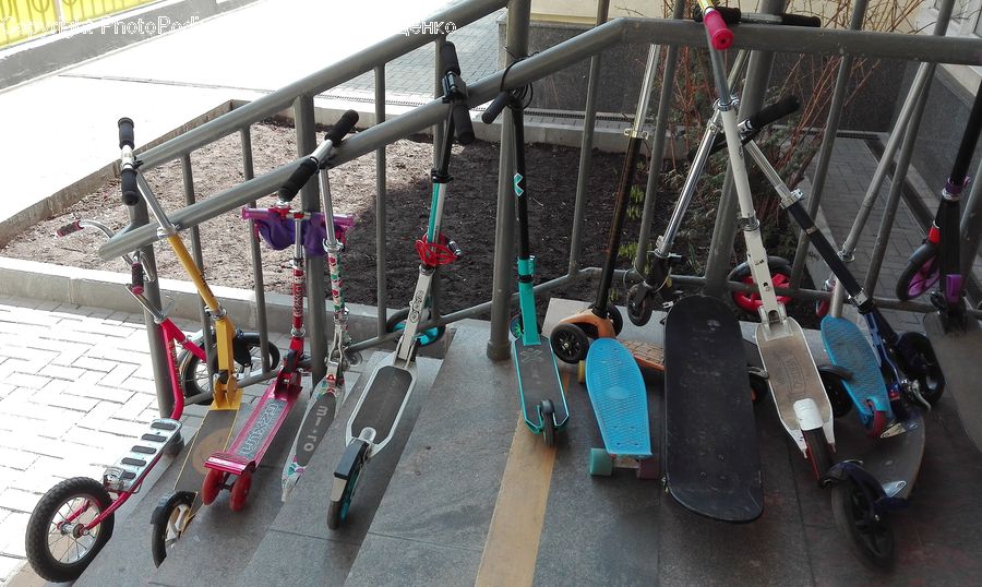 Tricycle, Vehicle, Bicycle, Bike, Motor Scooter, Motorcycle, Vespa