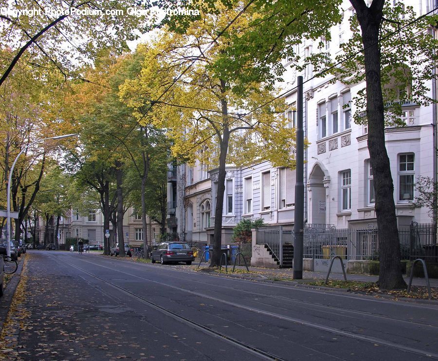 Road, Street, Town, Downtown, Neighborhood, Building, City