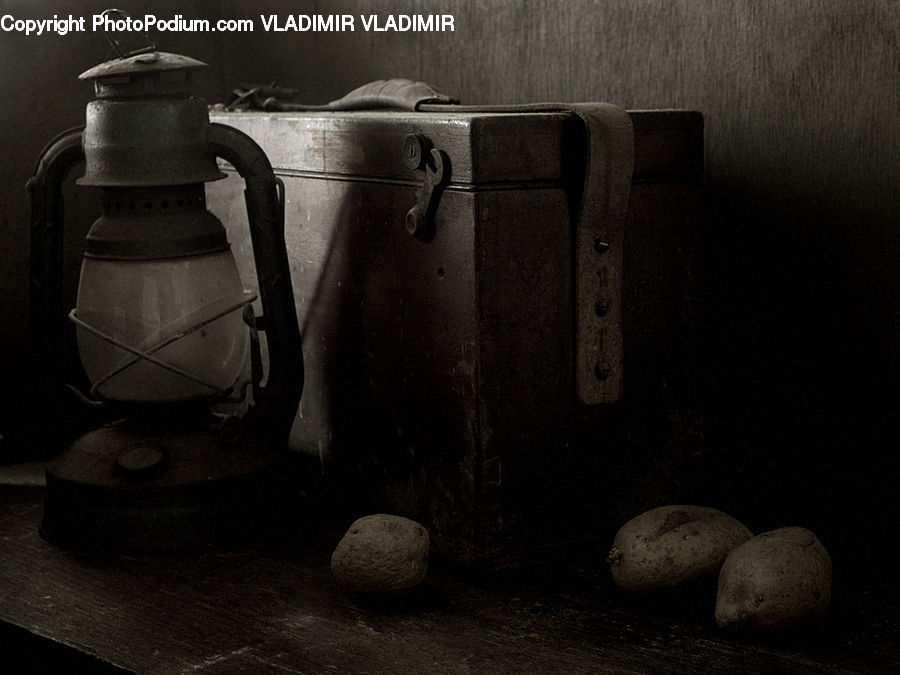 Can, Milk Can, Potato, Produce, Vegetable, Rock
