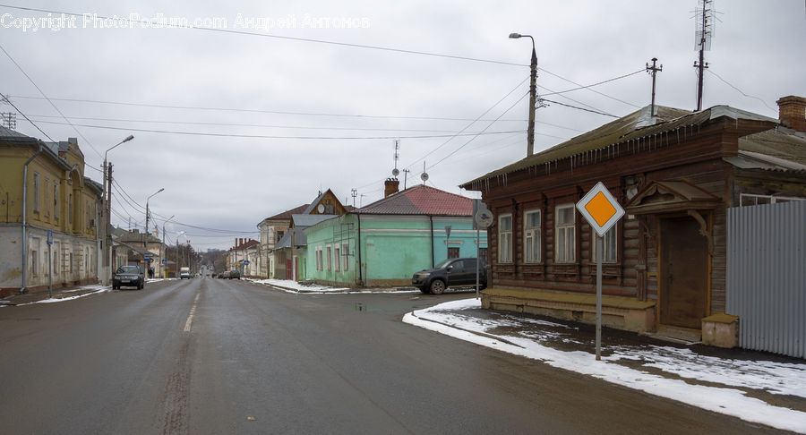 Downtown, Neighborhood, Town, Terminal, Train Station, Alley, Alleyway