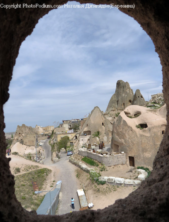 Ruins, Castle, Fort, Hole, Bunker, Rock, Hotel