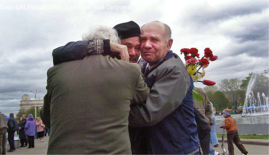 People, Person, Human, Binoculars, Hug, Kiss, Leisure Activities