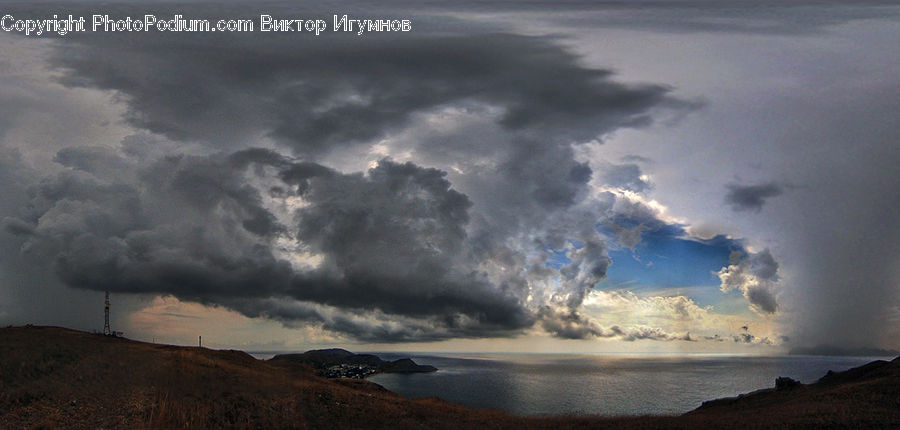Eruption, Volcano, Azure Sky, Cloud, Outdoors, Sky, Cumulus