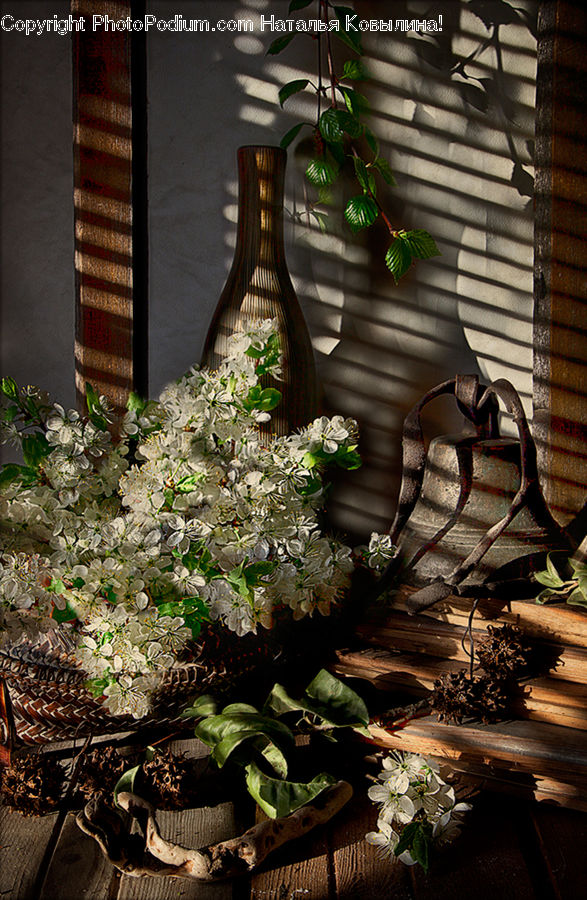 Banister, Handrail, Staircase, Floral Design, Flower, Flower Arrangement, Flower Bouquet