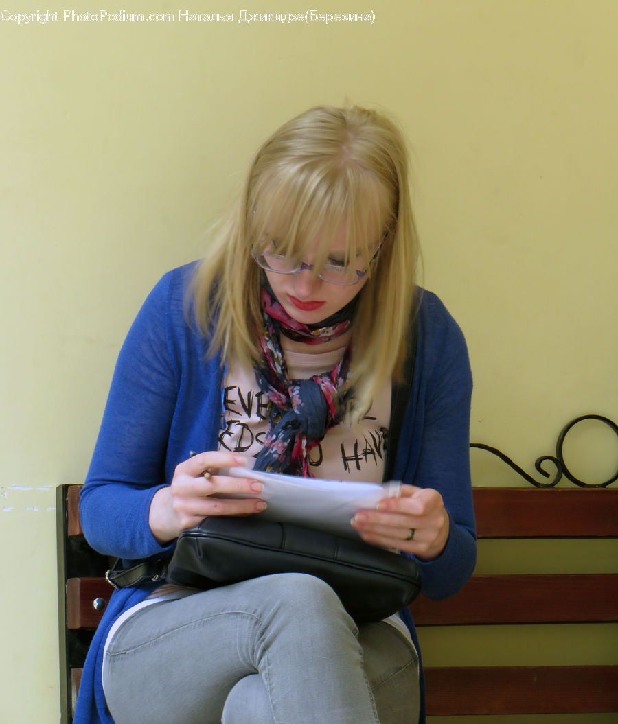 Human, People, Person, Blonde, Female, Woman, Cushion