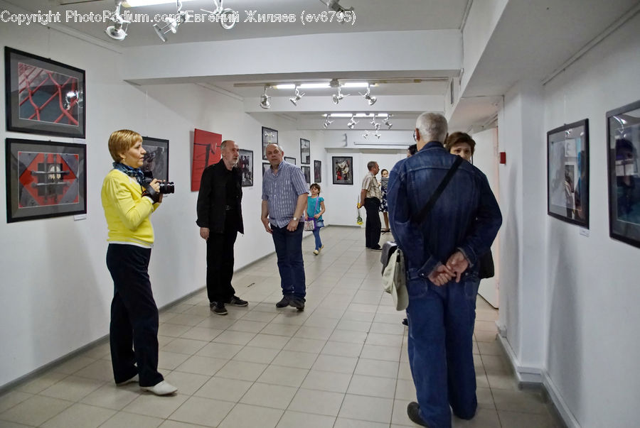 Human, People, Person, Art, Art Gallery, Back, Clothing