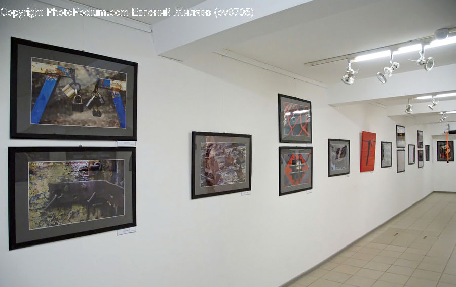 Art, Art Gallery, Lighting, Painting, Emblem, Logo, Aquarium