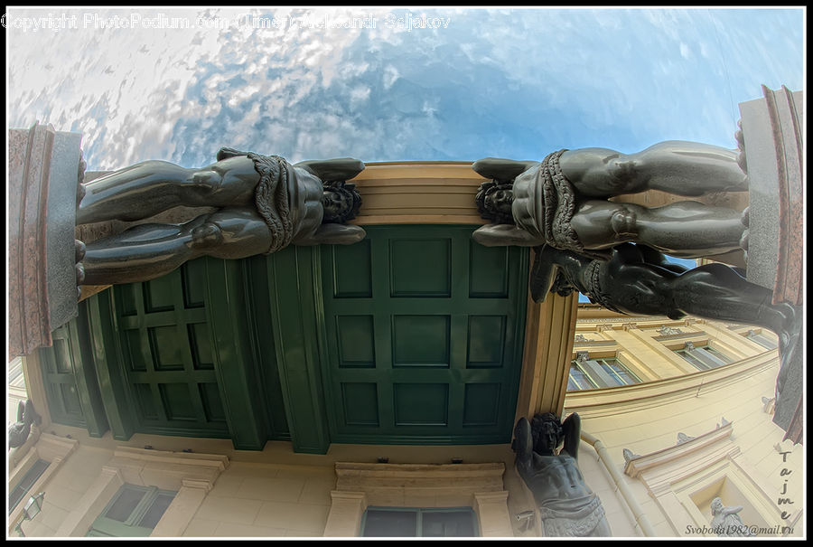 Art, Gargoyle, Statue, Binoculars, Furniture, Crypt, Building