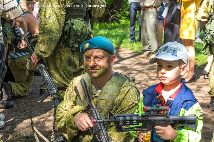 People, Person, Human, Army, Military, Soldier, Corn