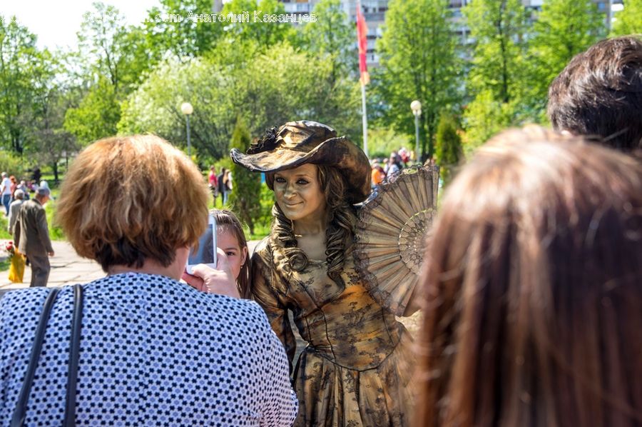 People, Person, Human, Crowd, Female, Park, Parade