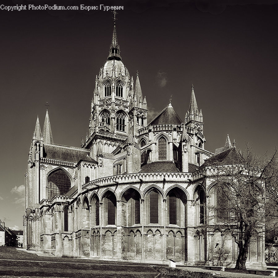 Architecture, Cathedral, Church, Worship, Building, City, Downtown