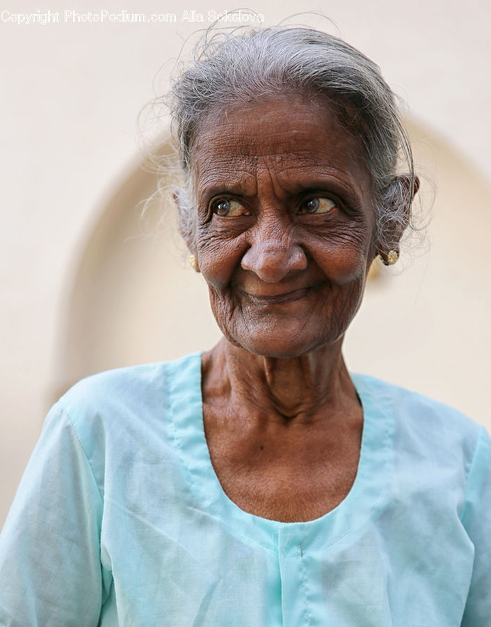 Human, People, Person, Senior Citizen, Face, Selfie, Lady