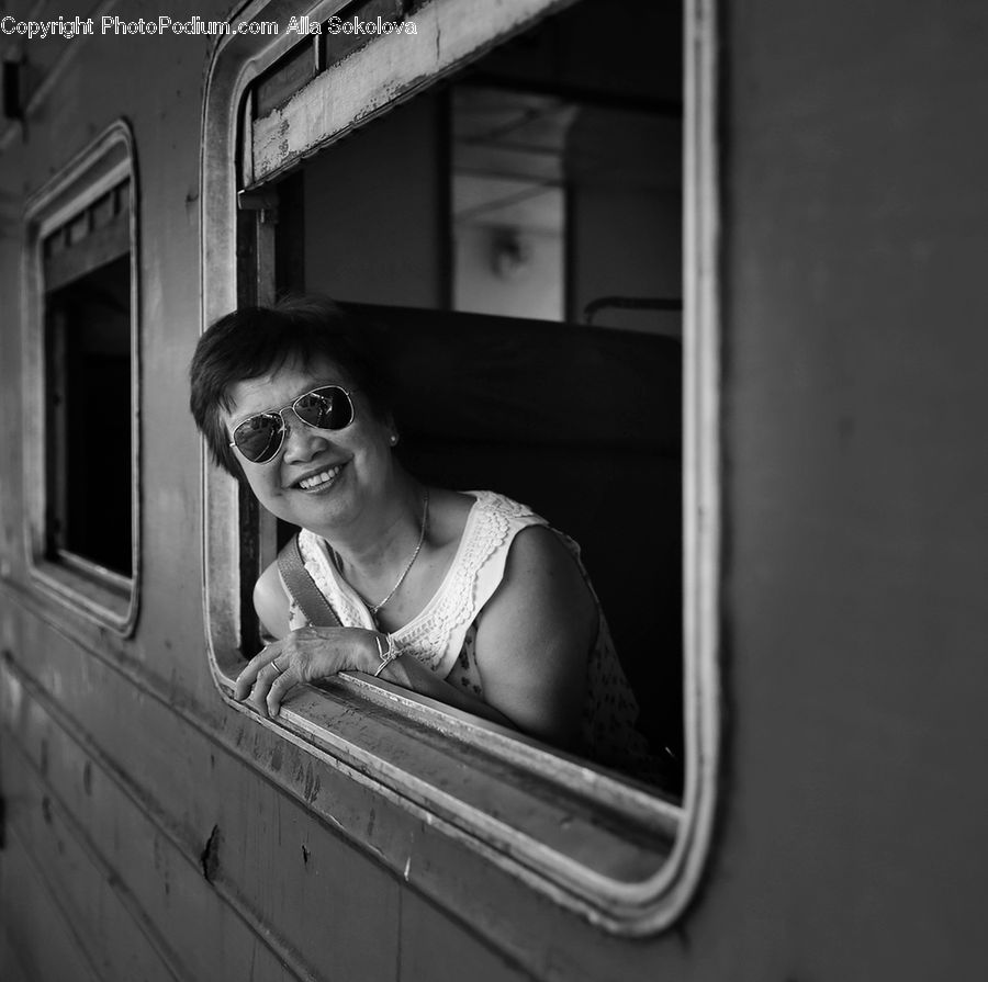People, Person, Human, Portrait, Selfie, Subway, Train