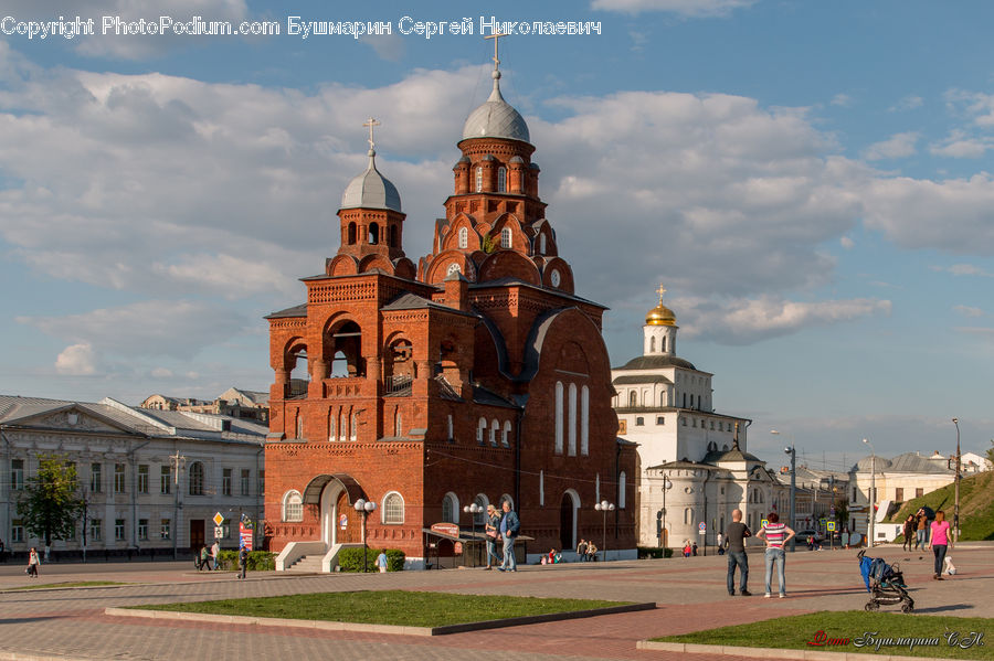 Architecture, Church, Worship, Brick, Housing, Monastery, Arched
