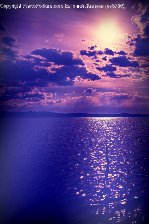 Azure Sky, Cloud, Outdoors, Sky, Ocean, Sea, Water