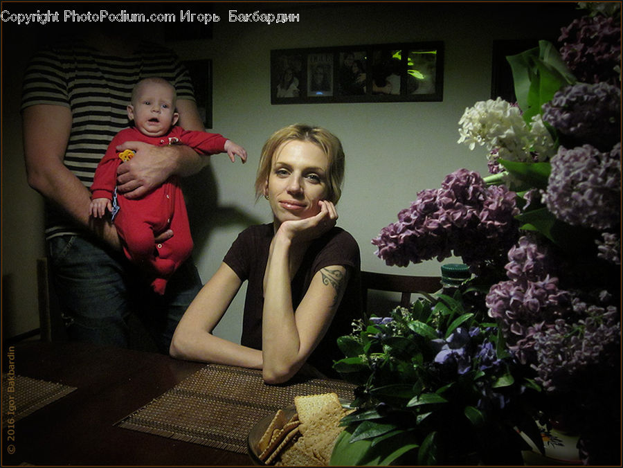 People, Person, Human, Plant, Potted Plant, Blossom, Flower