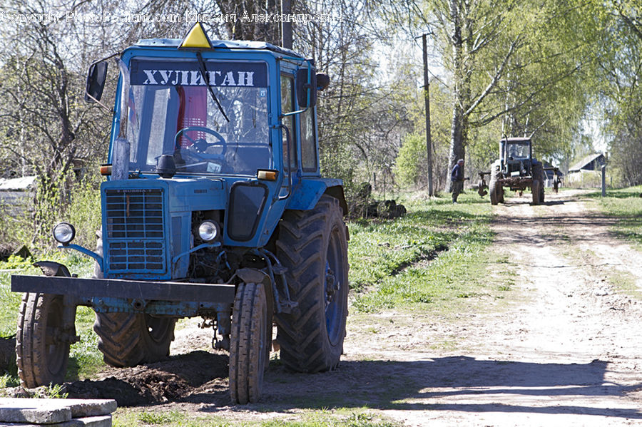 Antique Car, Car, Model T, Vehicle, Bulldozer, Tractor, Jeep
