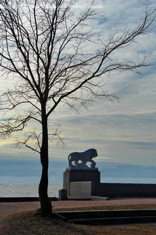 Art, Sculpture, Statue, Gargoyle, Landscape, Nature, Scenery