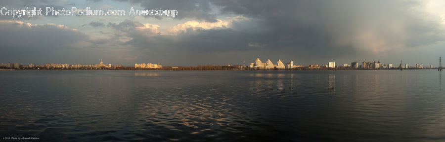 Azure Sky, Cloud, Outdoors, Sky, Building, Housing, City