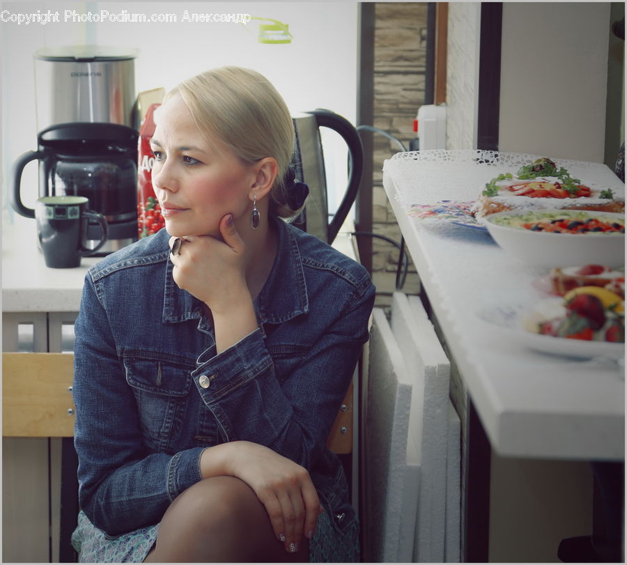 People, Person, Human, Dining Table, Furniture, Table, Food
