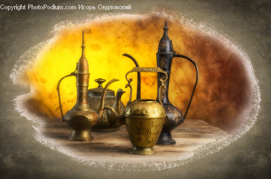 Pot, Pottery, Art, Modern Art, Glass, Goblet