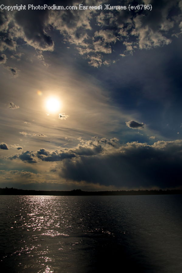 Azure Sky, Cloud, Outdoors, Sky, Cumulus, Ocean, Sea