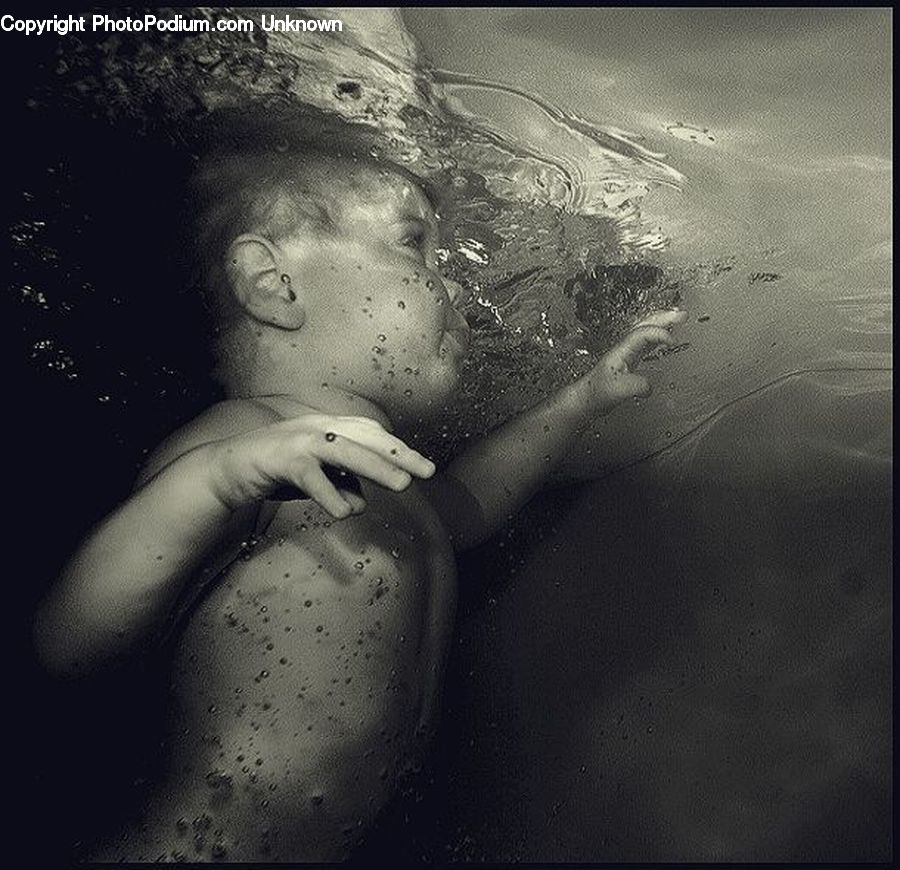 Torso, Pool, Water, Person, Portrait, Selfie