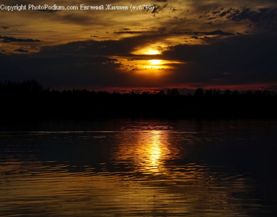 Sun, Dawn, Dusk, Sky, Sunrise, Sunset, Red Sky