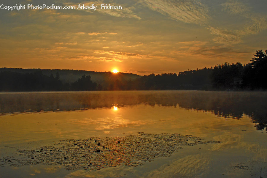 Dawn, Dusk, Sky, Sunrise, Sunset, Red Sky