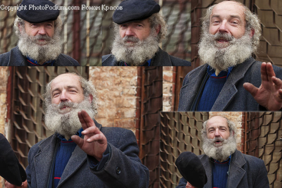 People, Person, Human, Beard, Hair, Portrait