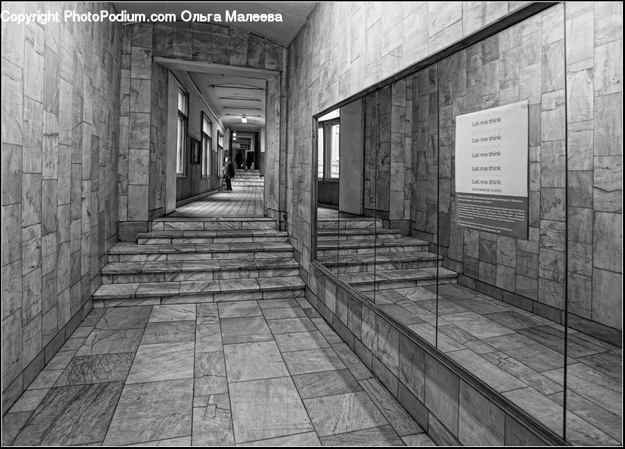Corridor, Brick, Alley, Alleyway, Road, Street, Town