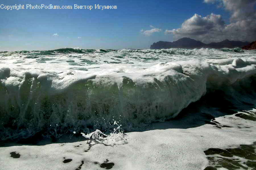 Arctic, Glacier, Ice, Mountain, Outdoors, Snow, Sea