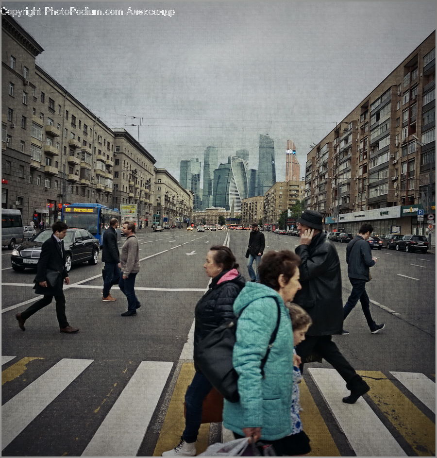 People, Person, Human, Asphalt, Road, Zebra Crossing, Pedestrian