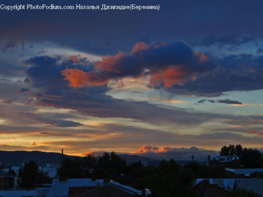 Azure Sky, Cloud, Outdoors, Sky, Dawn, Dusk, Red Sky