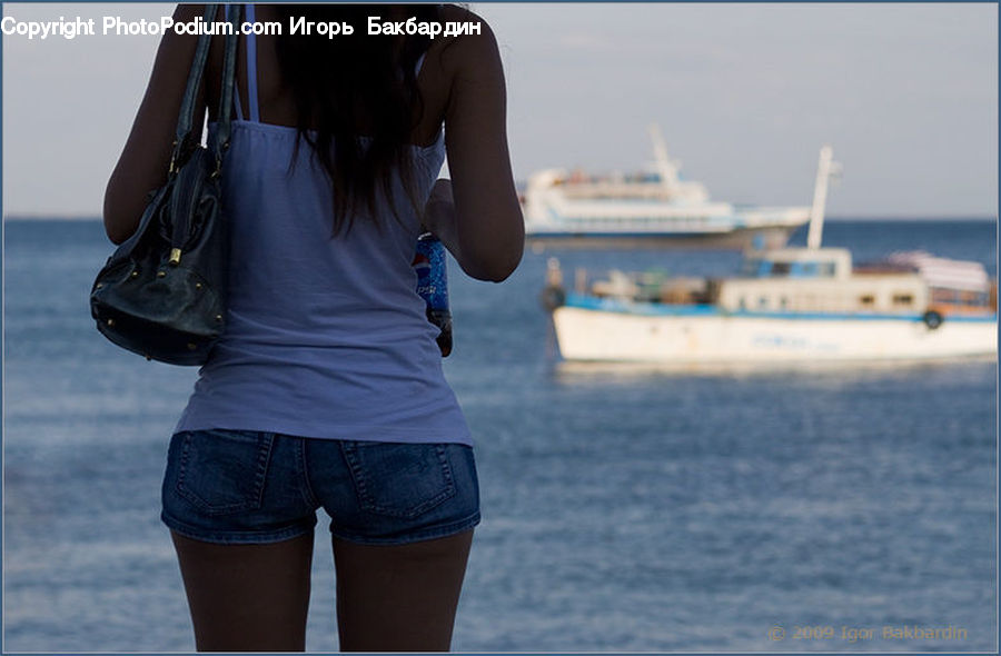 People, Person, Human, Aircraft, Airplane, Clothing, Miniskirt