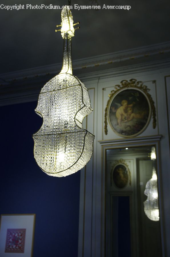 Light Fixture, Dining Room, Indoors, Room, Cabinet, China Cabinet, Furniture