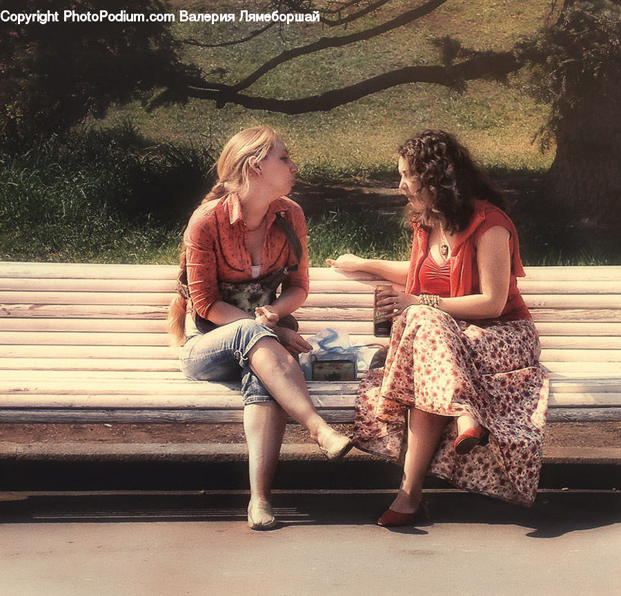 Human, People, Person, Female, Girl, Woman, Park Bench
