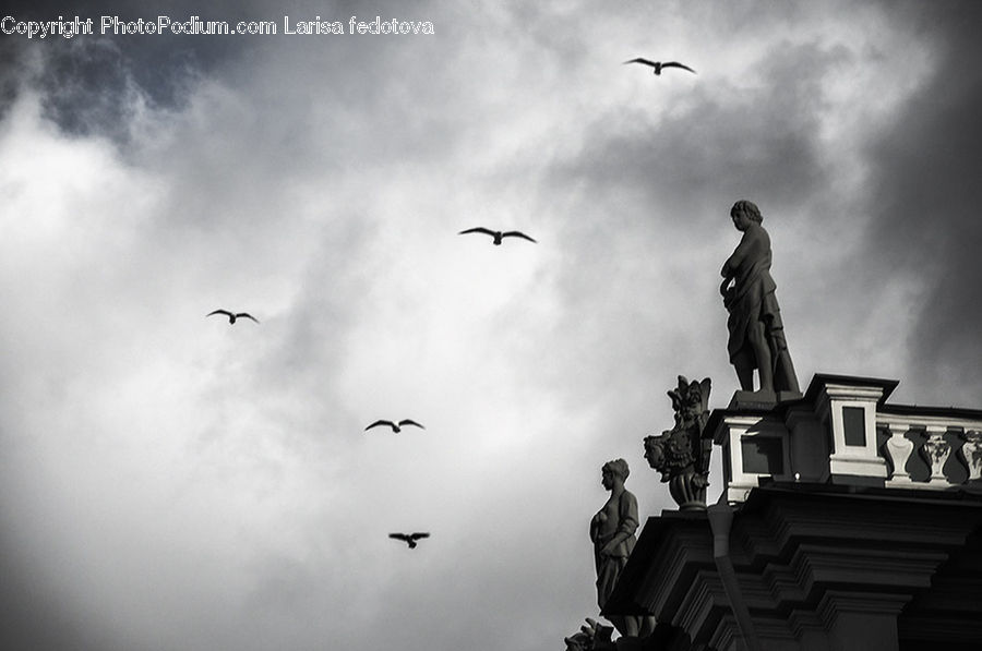 People, Person, Human, Art, Gargoyle, Statue, Architecture