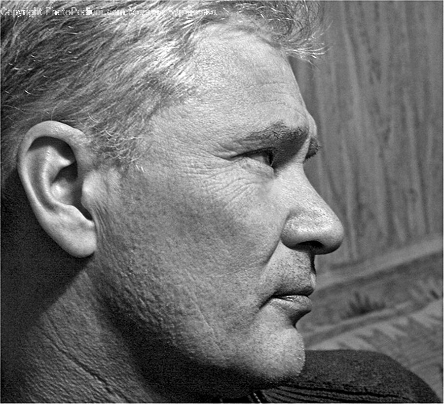 Person, Portrait, Face, Jaw, Neck, Skin