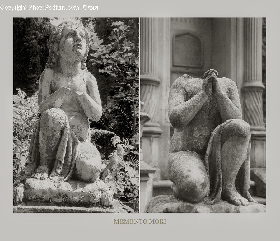Art, Sculpture, Statue, Collage, Poster, Rock, Column