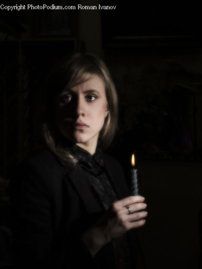 Human, People, Person, Candle, Bling