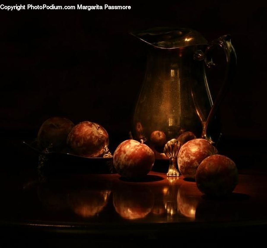 Glass, Nebula, Outer Space, Space, Universe, Bowl, Fruit