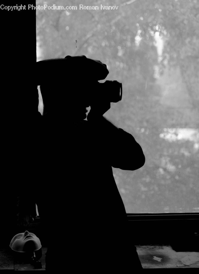 Silhouette, People, Person, Human, Collage, Poster, Face
